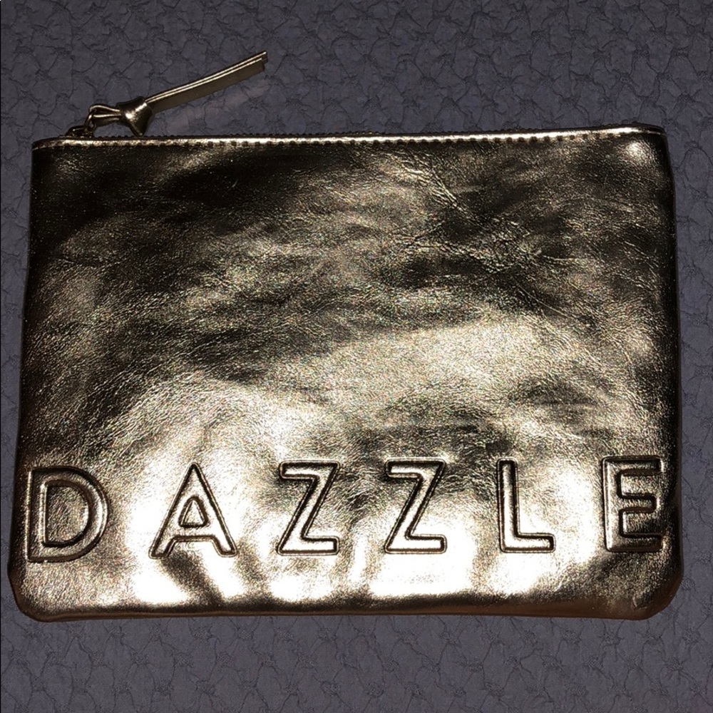 Gold wallet/clutch